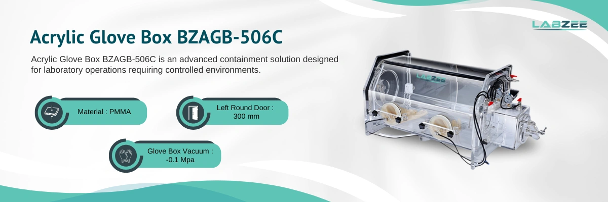 Acrylic Glove Box BZAGB-506C