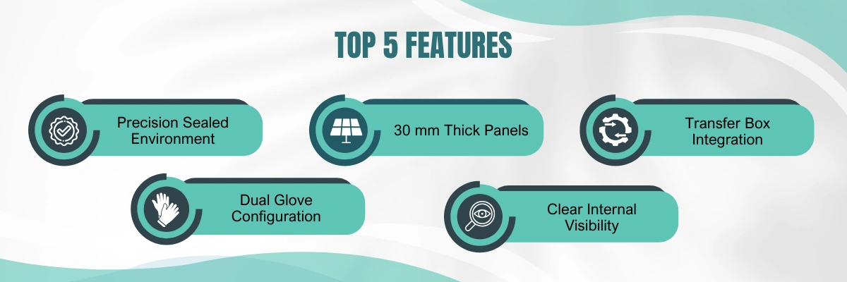 Acrylic Glove Box BZAGB-508C