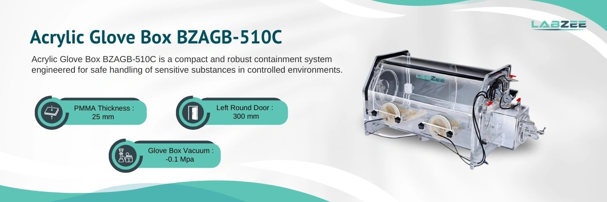 Acrylic Glove Box BZAGB-510C