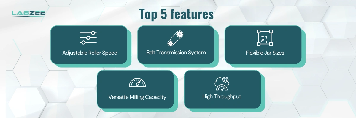 Eight Station Roller Ball Mill BZEBM-501