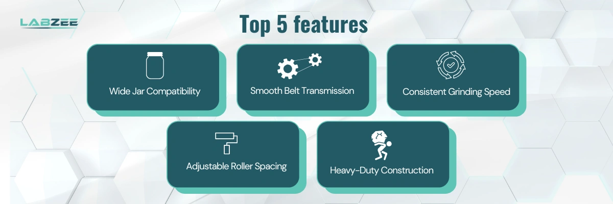 Eight Station Roller Ball Mill BZEBM-504