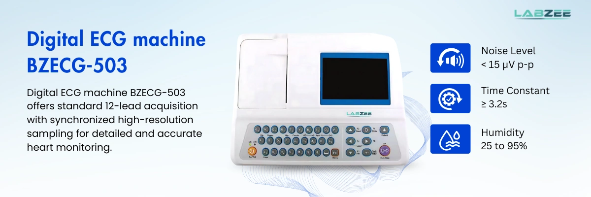 Digital ECG Machine BZECG-503