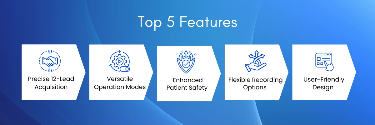 Digital ECG Machine BZECG-503