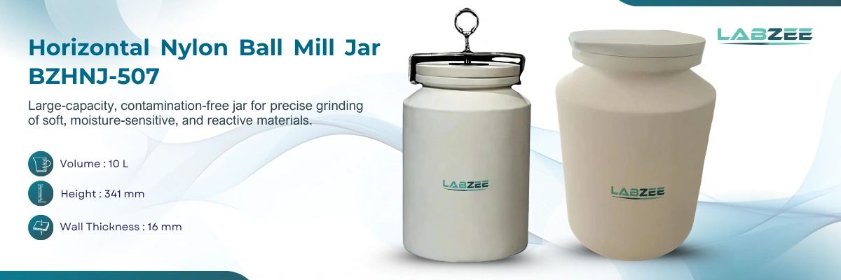 Horizontal Nylon Ball Mill Jar BZHNJ-507