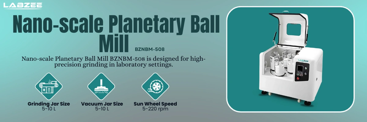 Nano-scale Planetary Ball Mill BZNBM-508