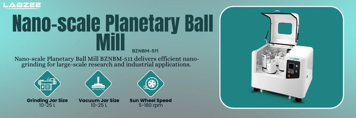 Nano-scale Planetary Ball Mill BZNBM-511