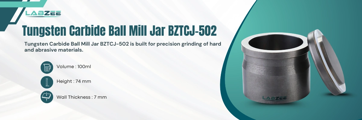 Tungsten Carbide Ball Mill Jar BZTCJ-502