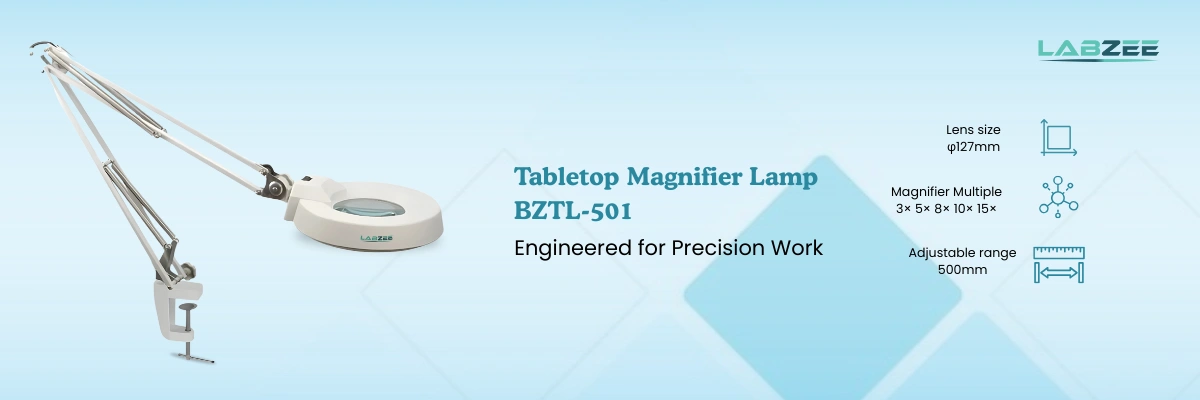 Tabletop Magnifier Lamp BZTL-501