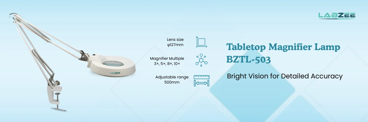 Tabletop Magnifier Lamp BZTL-503
