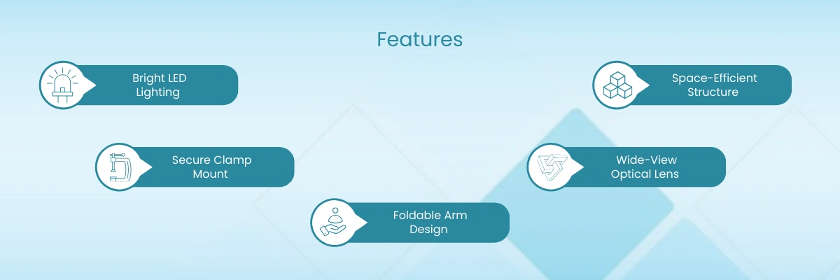 Tabletop Magnifier Lamp BZTL-503