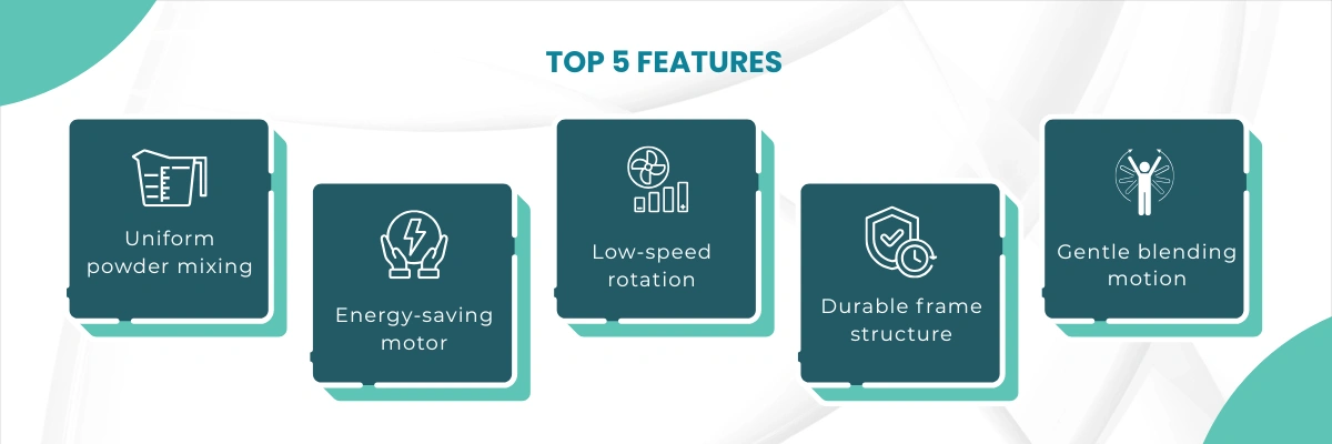 V-Shape Mixer BZVSM-504