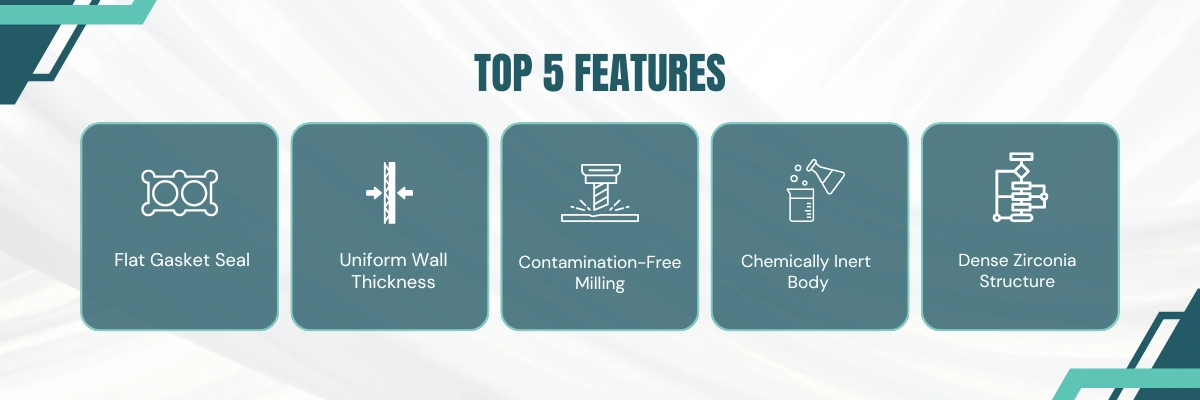 Zirconia Oxide Ball Mill Jar BZZOJ-504